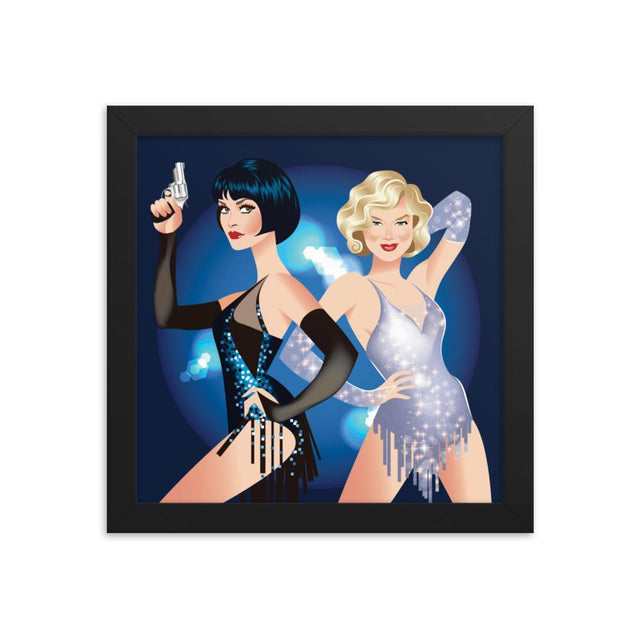 Razzle Dazzle (Framed poster)-Swish Embassy