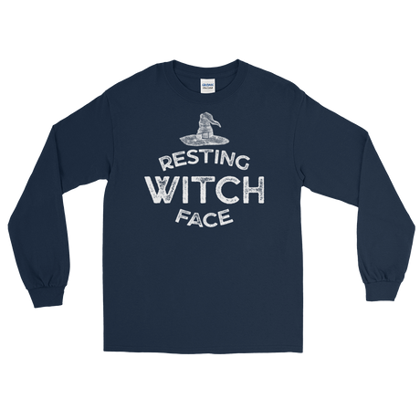 Resting Witch Face (Long Sleeve)-Long Sleeve-Swish Embassy