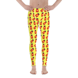 Rush Yellow and Red (Meggings)-Meggings-Swish Embassy