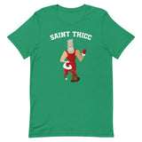 Saint Thicc-Christmas T-Shirts-Swish Embassy