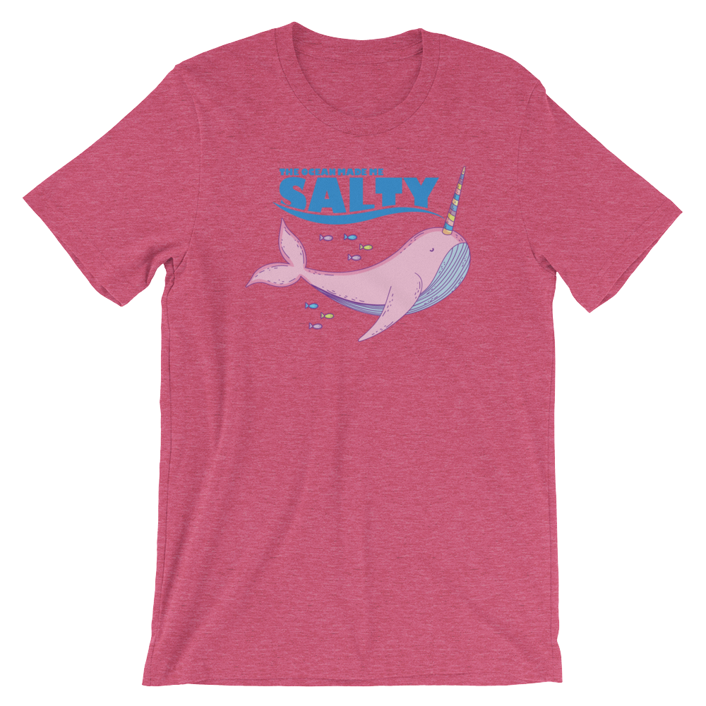 Salty Narwhal-T-Shirts-Swish Embassy