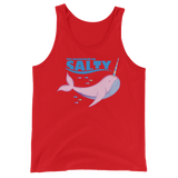 Salty Narwhal (Tank Top)-Tank Top-Swish Embassy