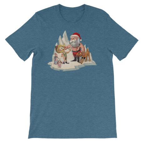 Santa's Little Helper-Christmas T-Shirts-Swish Embassy