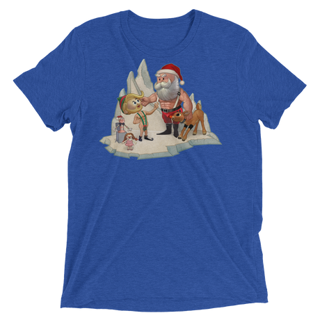 Santa's Little Helper (Retail Triblend)-Triblend T-Shirt-Swish Embassy