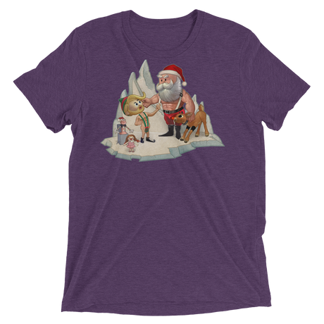 Santa's Little Helper (Retail Triblend)-Triblend T-Shirt-Swish Embassy