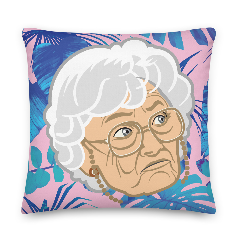 Sophia Miami Edition (Pillow)-Pillow-Swish Embassy