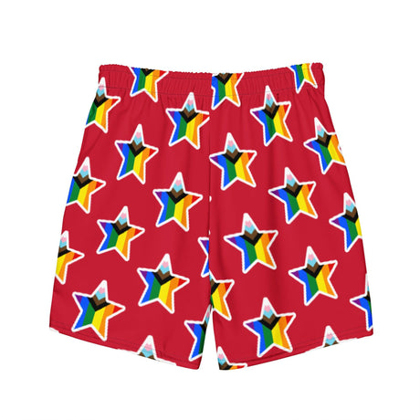 Stars and Progress (Swim Trunks)-Swim Trunks-Swish Embassy