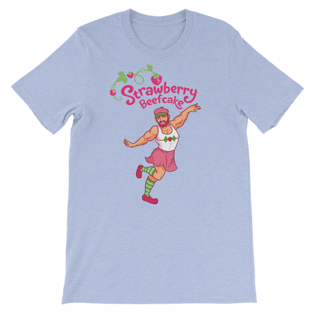 Strawberry Beefcake-T-Shirts-Swish Embassy