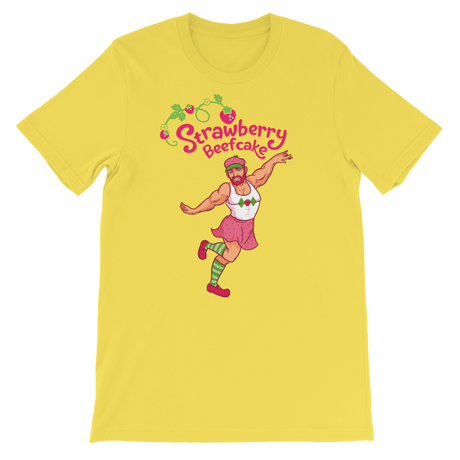 Strawberry Beefcake-T-Shirts-Swish Embassy