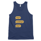 Sup? Looking? Into? (Tank)-Tank Top-Swish Embassy