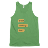 Sup? Looking? Into? (Tank)-Tank Top-Swish Embassy