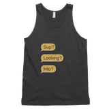 Sup? Looking? Into? (Tank)-Tank Top-Swish Embassy