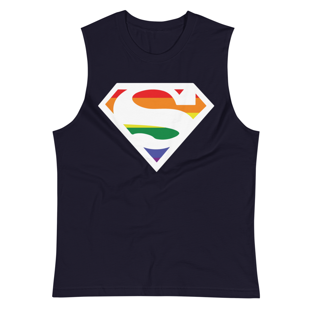 Super Gay (Muscle Shirt)-Swish Embassy