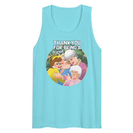 Thank You for Being a Friend (Tank Top)-Tank Top-Swish Embassy