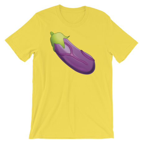 Veiny Eggplant Emoji-T-Shirts-Swish Embassy