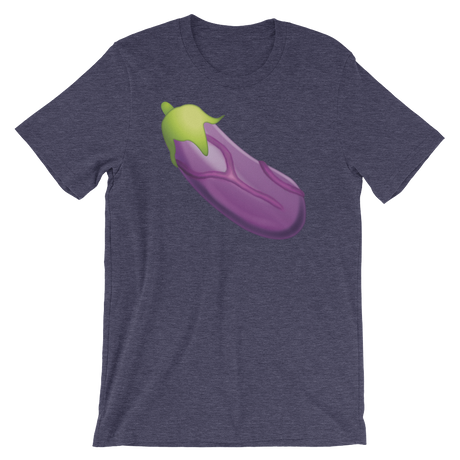 Veiny Eggplant Emoji-T-Shirts-Swish Embassy