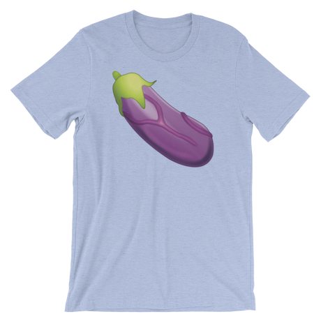 Veiny Eggplant Emoji-T-Shirts-Swish Embassy