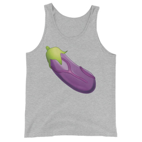 Veiny Eggplant Emoji (Tank Top)-Tank Top-Swish Embassy