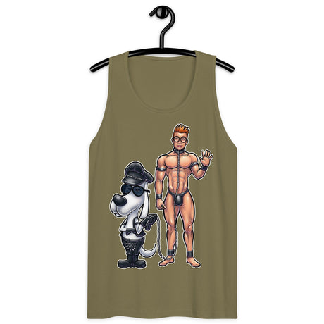 Wag the Pup (Tank Top)-Tank Top-Swish Embassy