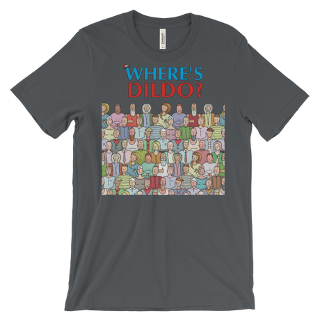 Where's Dildo?-T-Shirts-Swish Embassy