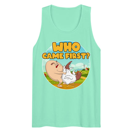 Who Came First? (Tank Top)-Tank Top-Swish Embassy