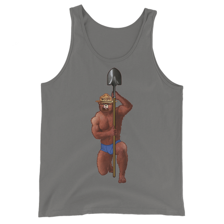 Woofy the Bear (Tank Top)-Tank Top-Swish Embassy