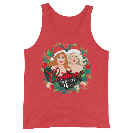 Xmas Becomes Them (Tank Top)-Christmas Tanks-Swish Embassy