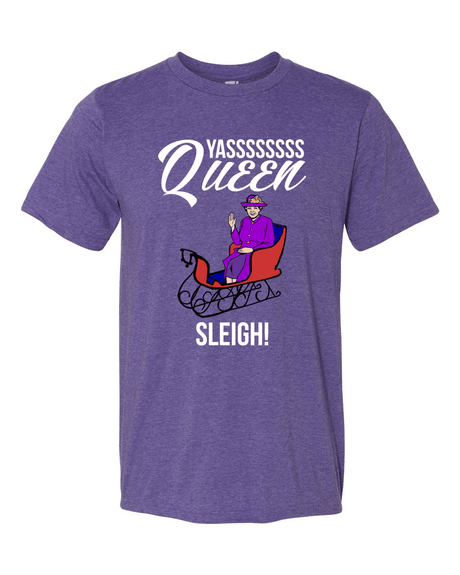 Yass Queen Sleigh-T-Shirts-Swish Embassy