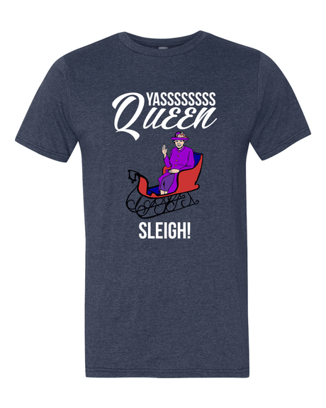 Yass Queen Sleigh-T-Shirts-Swish Embassy