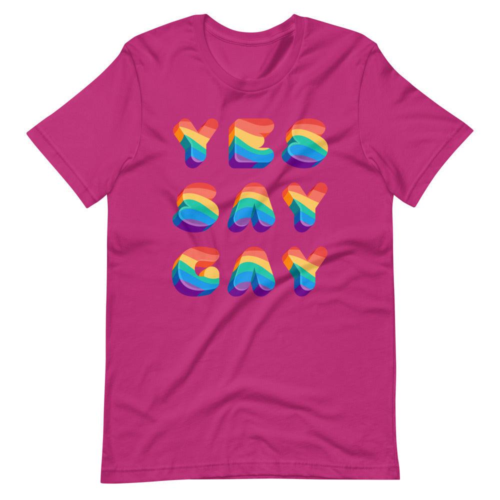 Yes Say Gay-T-Shirts-Swish Embassy