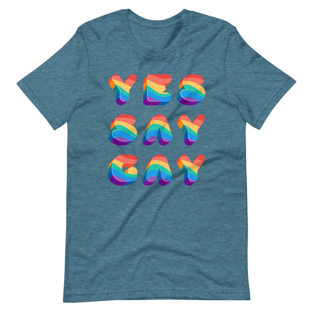 Yes Say Gay-T-Shirts-Swish Embassy