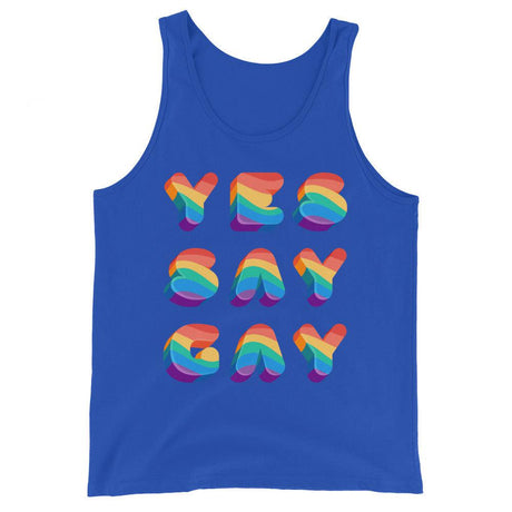 Yes Say Gay (Tank Top)-Tank Top-Swish Embassy