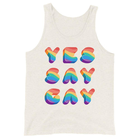 Yes Say Gay (Tank Top)-Tank Top-Swish Embassy