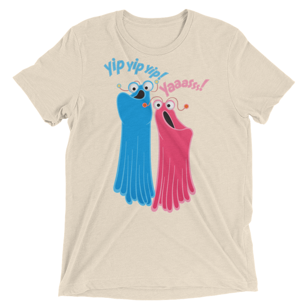 Yip Yip Yasss (Retail Triblend)-Triblend T-Shirt-Swish Embassy