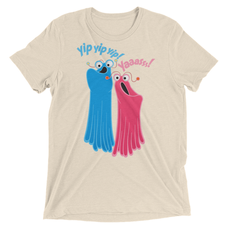 Yip Yip Yasss (Retail Triblend)-Triblend T-Shirt-Swish Embassy