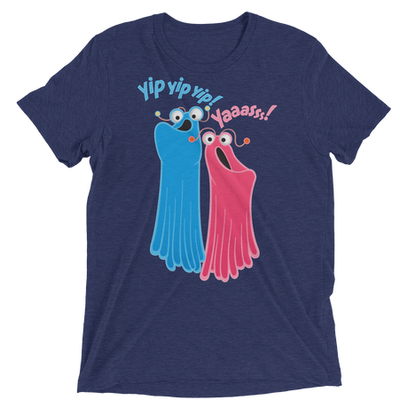 Yip Yip Yasss (Retail Triblend)-Triblend T-Shirt-Swish Embassy