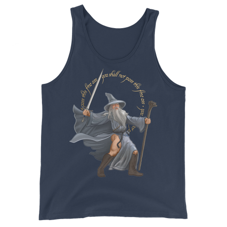 You Shall Not Pass This Fine Ass (Tank Top)-Tank Top-Swish Embassy