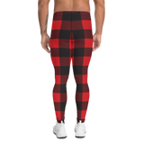 Buffalo Plaid Lumberjack (Leggings)-Meggings-Swish Embassy