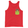 Faux Pocket Bear (Tank Top)-Tank Top-Swish Embassy