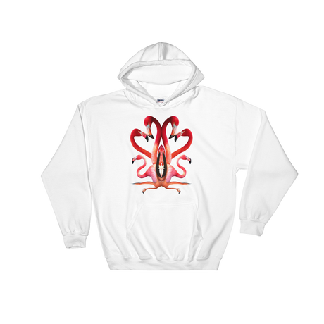 Flamingos (Hoodie)-Hoodie-Swish Embassy