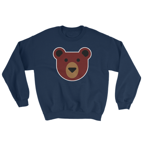 Flat Bear (Long Sleeve)-Long Sleeve-Swish Embassy