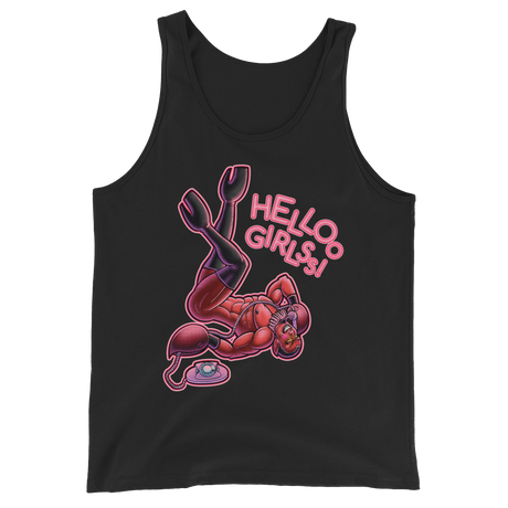 Helloo Girlss! (Tank Top)-Tank Top-Swish Embassy