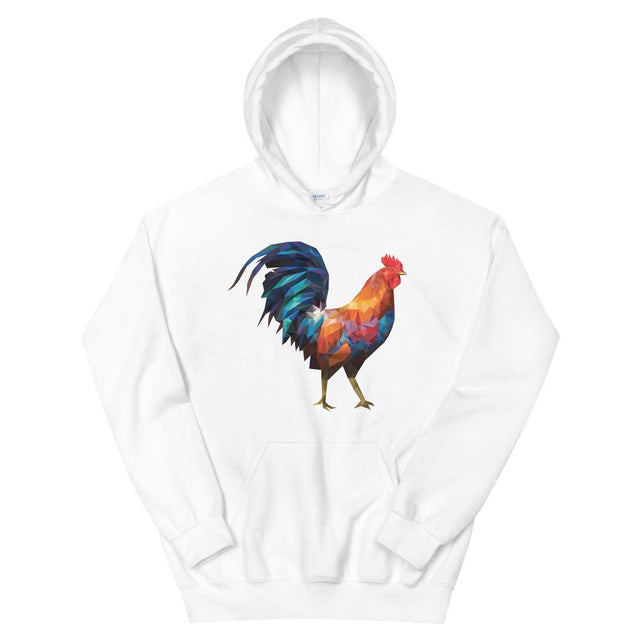 Huge Geometric Rooster (Hoodie)-Hoodie-Swish Embassy