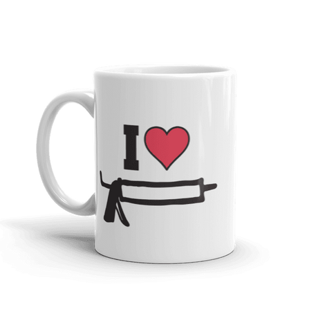 I Love Caulk (Mug)-Mugs-Swish Embassy