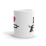 I Love Caulk (Mug)-Mugs-Swish Embassy