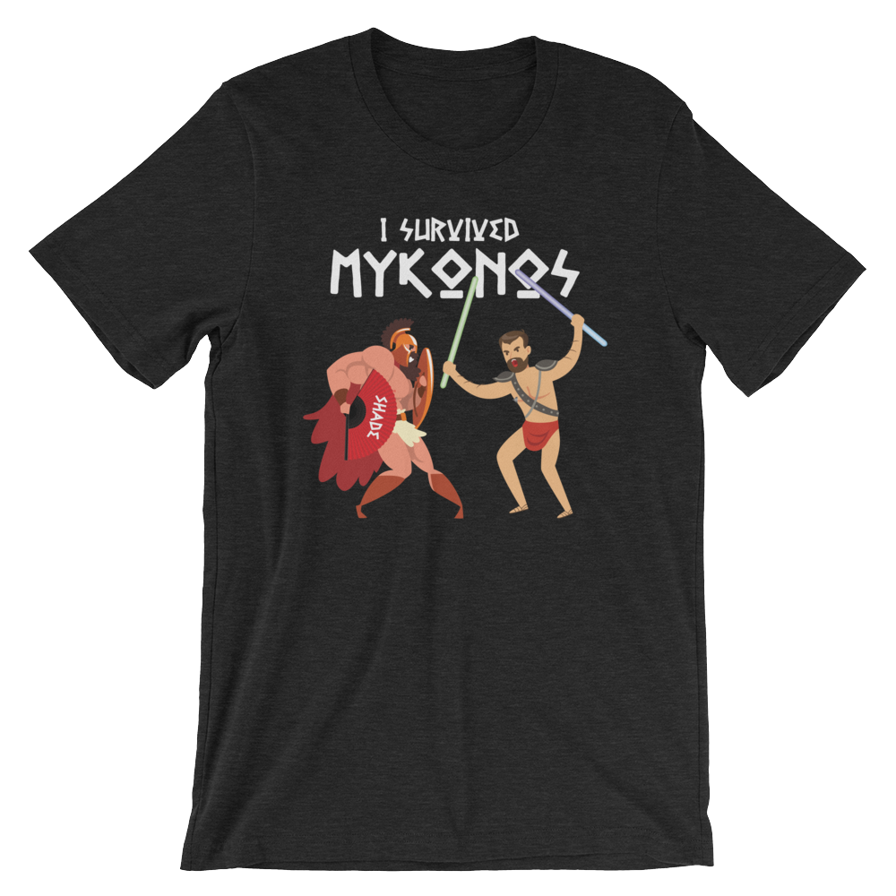 I Survived Mykonos-T-Shirts-Swish Embassy