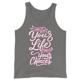 Look At Your Life, Look At Your Choices (Tank Top)-Tank Top-Swish Embassy