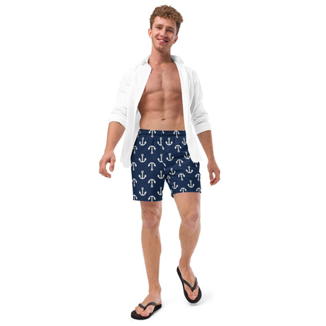 Man Overboard (Swim Trunks)-Swim Trunks-Swish Embassy