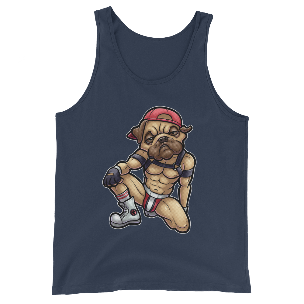 Nasty Pug (Tank Top)-Tank Top-Swish Embassy