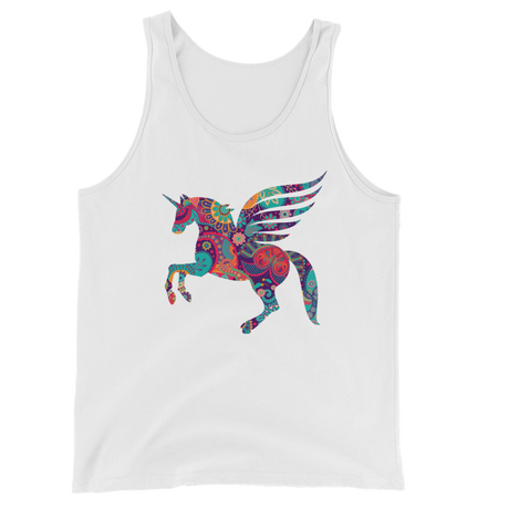 Paisley Pegacorn (Tank Top)-Tank Top-Swish Embassy